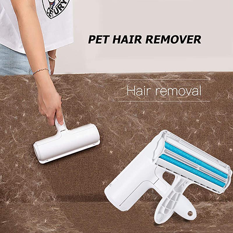 Pet Hair Remover Roller Removing Cat Dog Hair From Furniture Sofa Carpets Cleaning Pet Hair Remover Reusable Cleaning Lint Brush